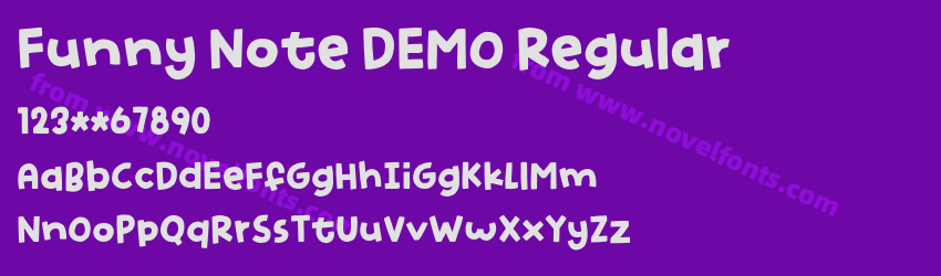 Funny Note DEMO RegularPreview