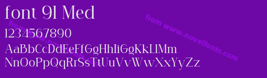 font 91 MedPreview