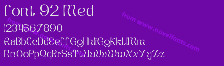 font 92 MedPreview