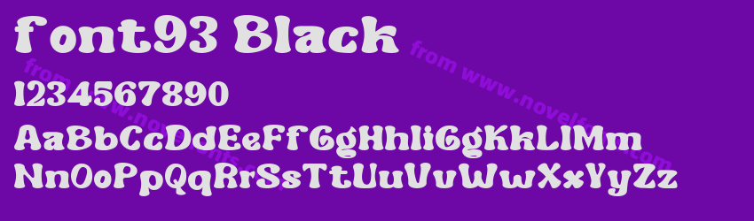 font93 BlackPreview