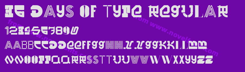 36 Days Of Type RegularPreview