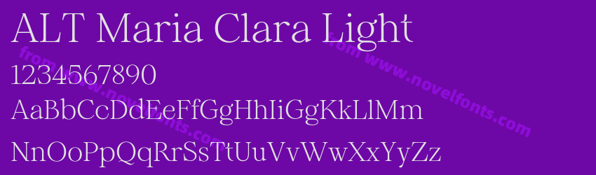 ALT Maria Clara LightPreview