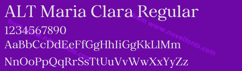 ALT Maria Clara RegularPreview