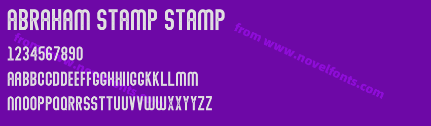 Abraham Stamp StampPreview