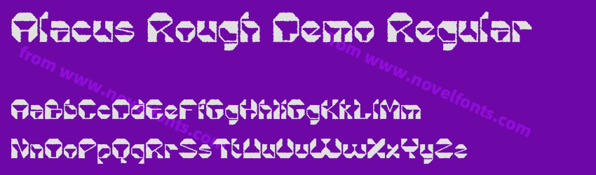 Alacus Rough Demo RegularPreview