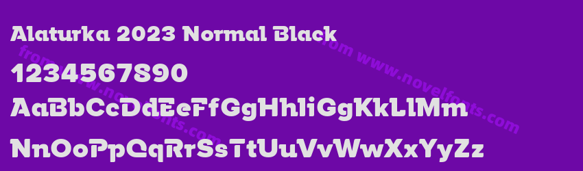 Alaturka 2023 Normal BlackPreview