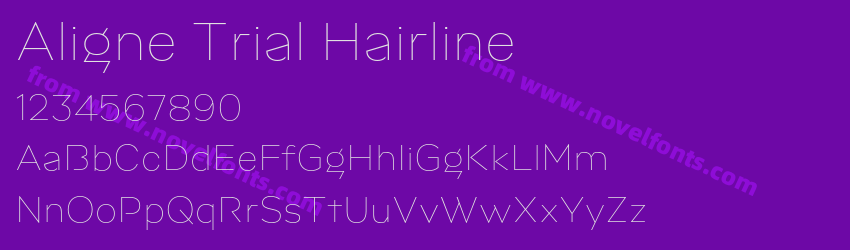 Aligne Trial HairlinePreview