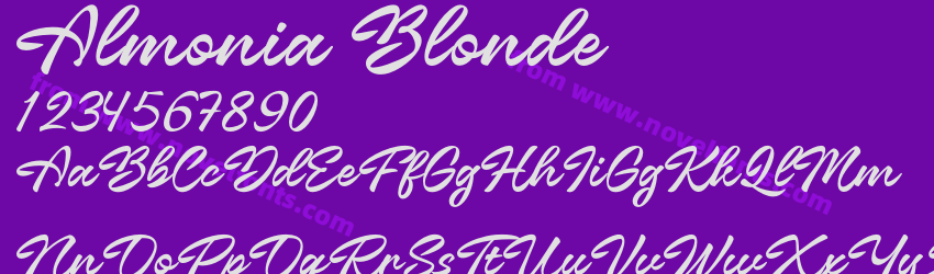 Almonia BlondePreview