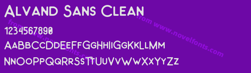 Alvand Sans CleanPreview