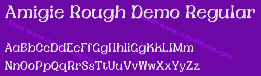 Amigie Rough Demo RegularPreview