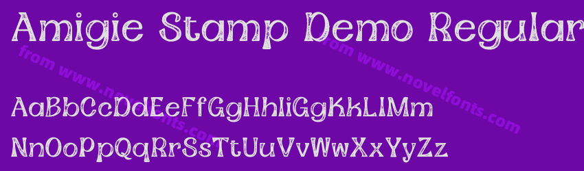 Amigie Stamp Demo RegularPreview