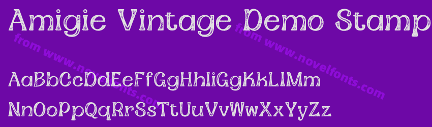 Amigie Vintage Demo StampPreview