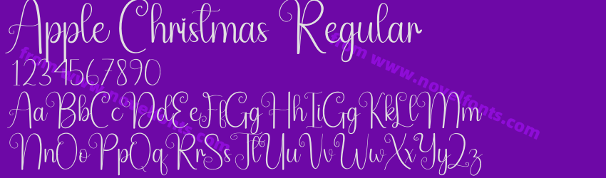 Apple Christmas RegularPreview