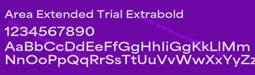 Area Extended Trial ExtraboldPreview