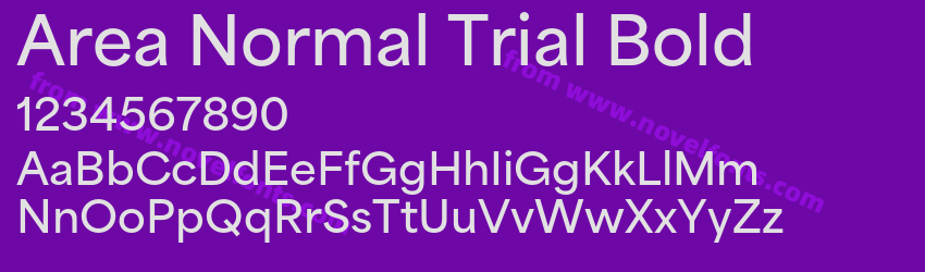 Area Normal Trial BoldPreview