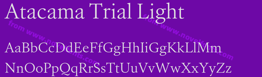 Atacama Trial LightPreview