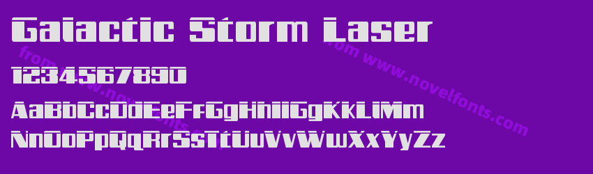 Galactic Storm LaserPreview