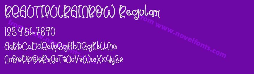 BEAUTIFULRAINBOW RegularPreview BEAUTIFULRAINBOW RegularPreview