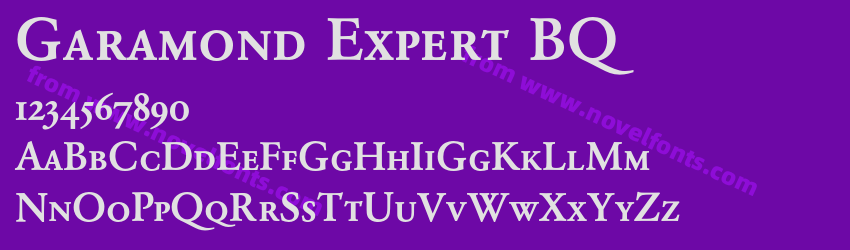 Garamond Expert BQPreview