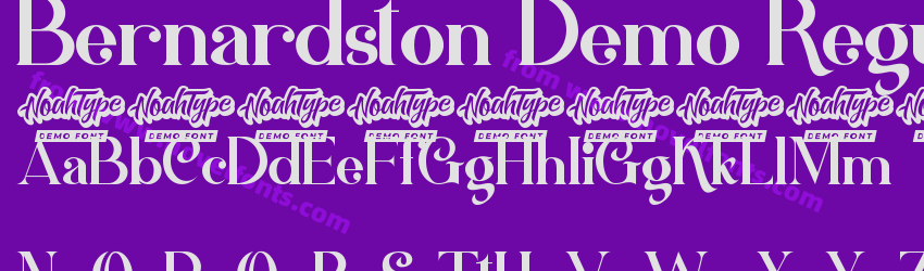Bernardston Demo RegularPreview Bernardston Demo RegularPreview