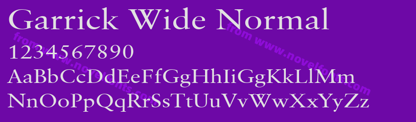 Garrick Wide NormalPreview