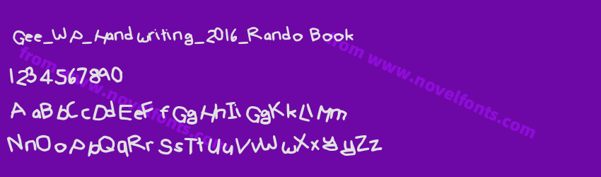 Gee_WP_Handwriting_2016_Rando BookPreview