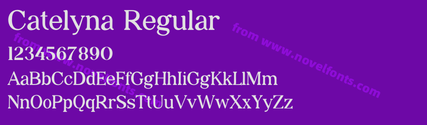 Catelyna RegularPreview Catelyna RegularPreview