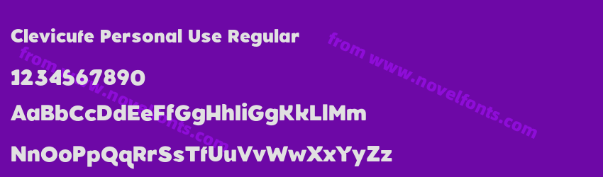 Clevicute Personal Use RegularPreview Clevicute Personal Use RegularPreview