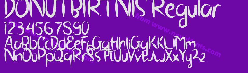 DONUTBIRTNIS RegularPreview DONUTBIRTNIS RegularPreview