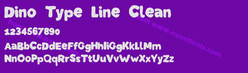 Dino Type Line CleanPreview Dino Type Line CleanPreview