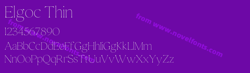 Elgoc ThinPreview Elgoc ThinPreview