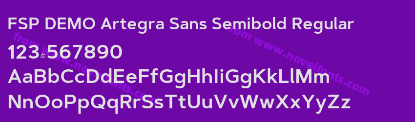 FSP DEMO Artegra Sans Semibold RegularPreview FSP DEMO Artegra Sans Semibold RegularPreview