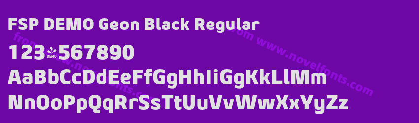 FSP DEMO Geon Black RegularPreview FSP DEMO Geon Black RegularPreview