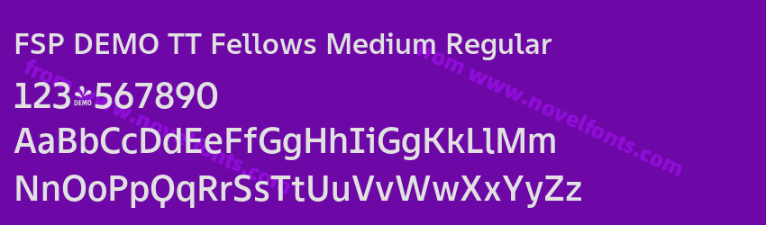 FSP DEMO TT Fellows Medium RegularPreview FSP DEMO TT Fellows Medium RegularPreview