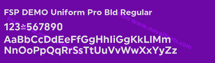FSP DEMO Uniform Pro Bld RegularPreview FSP DEMO Uniform Pro Bld RegularPreview