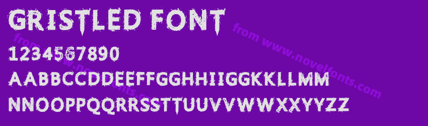 Gristled FontPreview