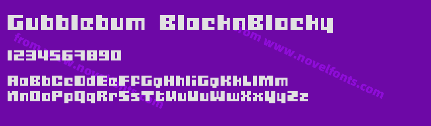 Gubblebum BlacknBlockyPreview