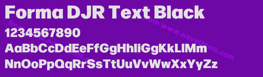 Forma DJR Text BlackPreview Forma DJR Text BlackPreview