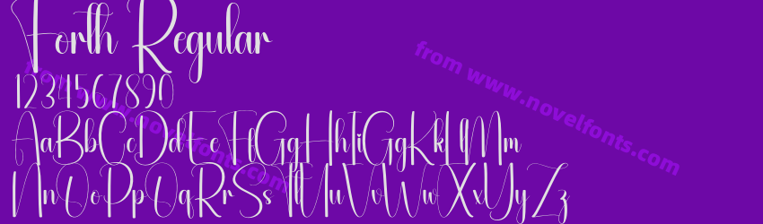 Forth RegularPreview Forth RegularPreview