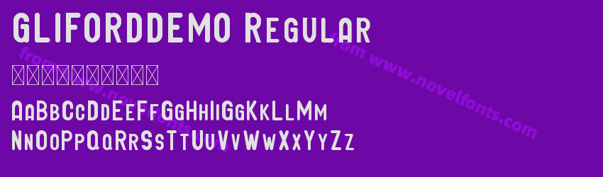 GLIFORDDEMO RegularPreview GLIFORDDEMO RegularPreview