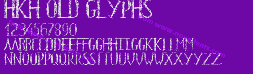 HKH Old GlyphsPreview