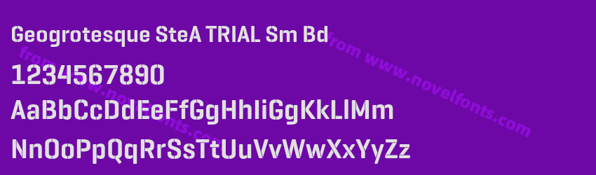 Geogrotesque SteA TRIAL Sm BdPreview Geogrotesque SteA TRIAL Sm BdPreview