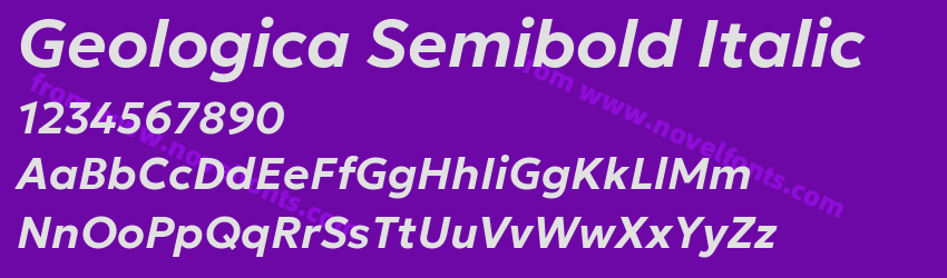 Geologica Semibold ItalicPreview Geologica Semibold ItalicPreview