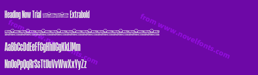 Heading Now Trial 27 ExtraboldPreview