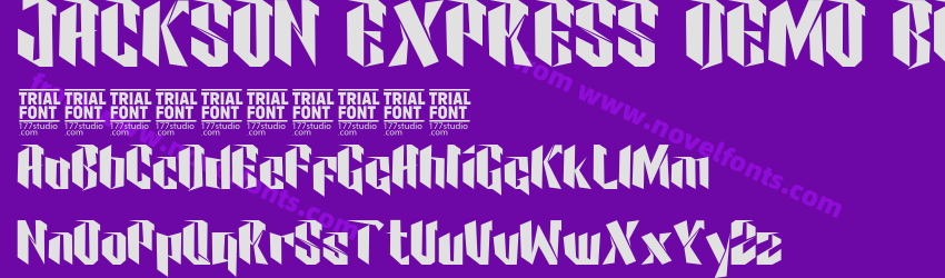 JACKSON EXPRESS DEMO BOLDPreview JACKSON EXPRESS DEMO BOLDPreview