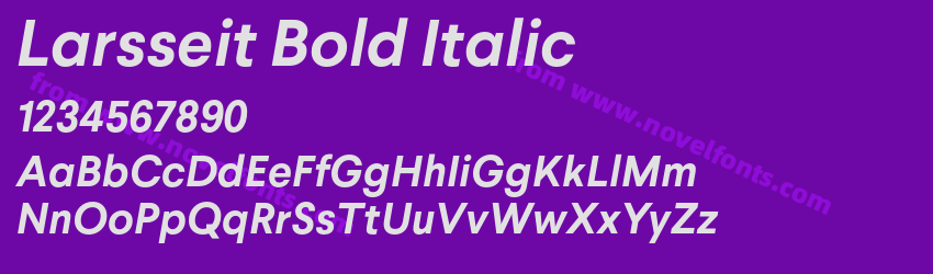 Larsseit Bold ItalicPreview Larsseit Bold ItalicPreview