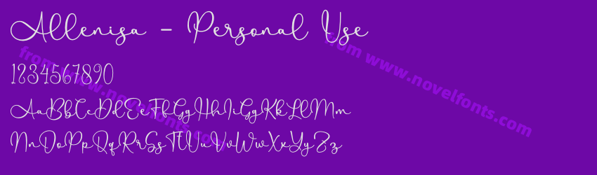 Allenisa - Personal UsePreview