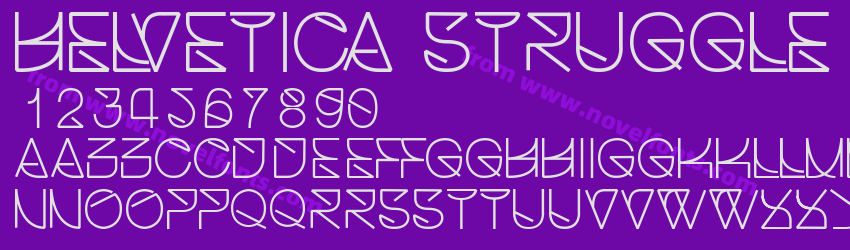 Helvetica StrugglePreview