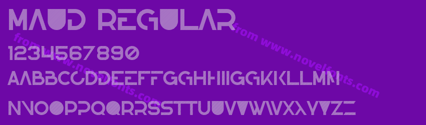 Maud RegularPreview Maud RegularPreview