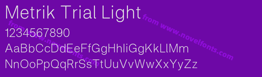 Metrik Trial LightPreview Metrik Trial LightPreview